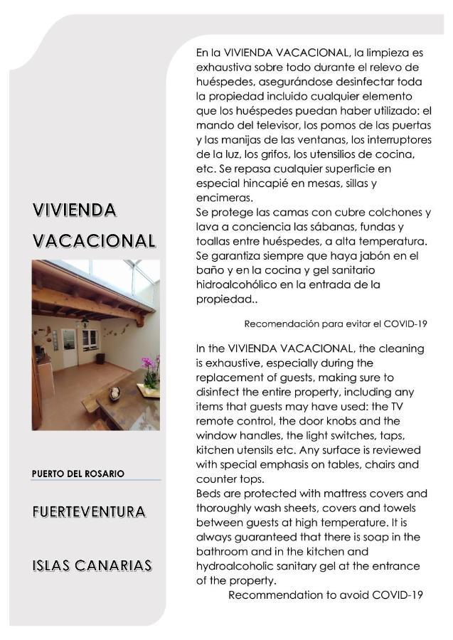 Vivienda Vacacional Puerto del Rosario  Eksteriør billede